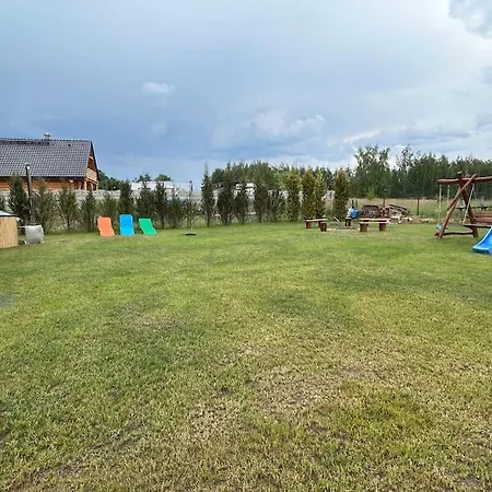 Mazury Przyjazny Dom W Leleszkach Z Goraca Balia Prázdninový dům