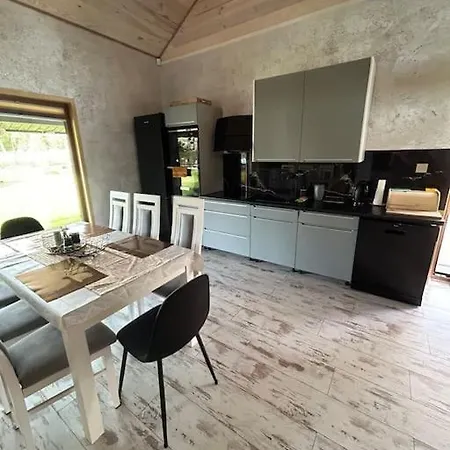 別荘 Mazury Przyjazny Dom W Leleszkach Z Goraca Balia