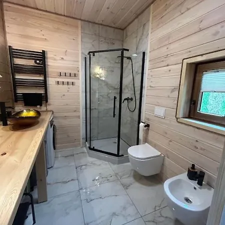 別荘 Mazury Przyjazny Dom W Leleszkach Z Goraca Balia *