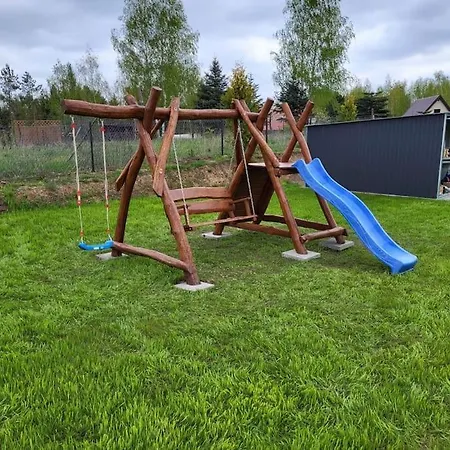 Prázdninový dům Mazury Przyjazny Dom W Leleszkach Z Goraca Balia *
