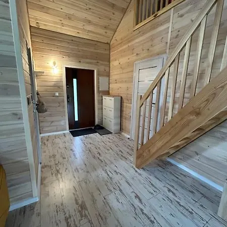 別荘 Mazury Przyjazny Dom W Leleszkach Z Goraca Balia Leleszki