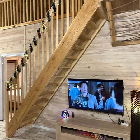 Mazury Przyjazny Dom W Leleszkach Z Goraca Balia 別荘